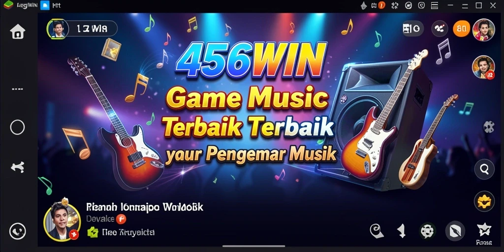 Gameplay seru 456WIN dengan berbagai pilihan lagu.