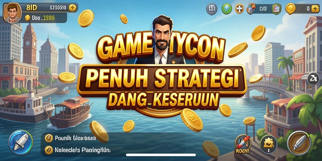 Tampilan gameplay Tycoon yang menarik dan interaktif di 8ID.