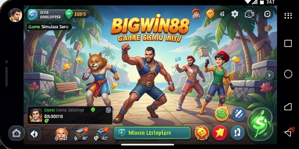 Tampilan gameplay <strong>BIGWIN88</strong> yang menarik dan penuh aksi.