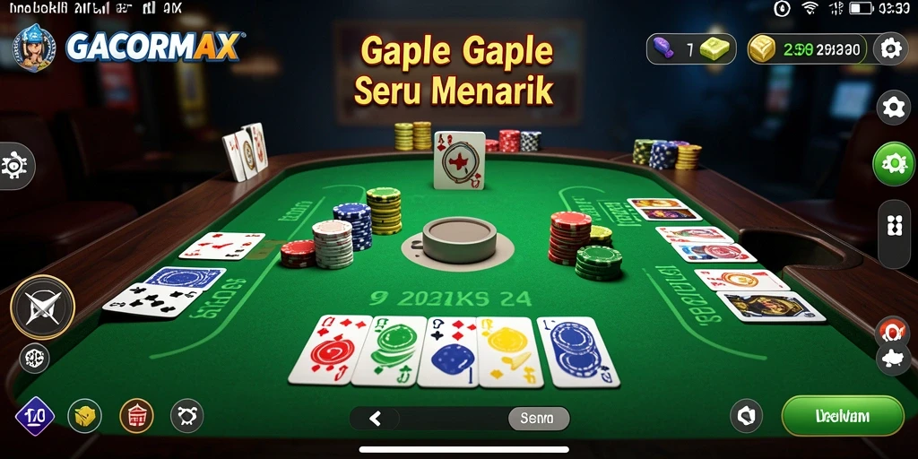Tampilan gameplay seru dan interaktif dari GACORMAX.