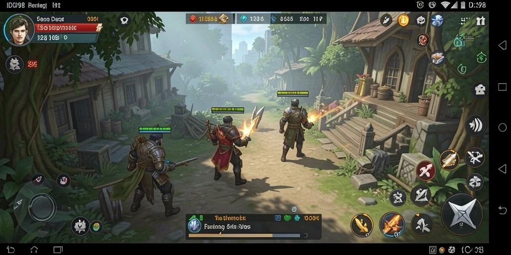 Tangkapan layar gameplay strategi seru di ID098.