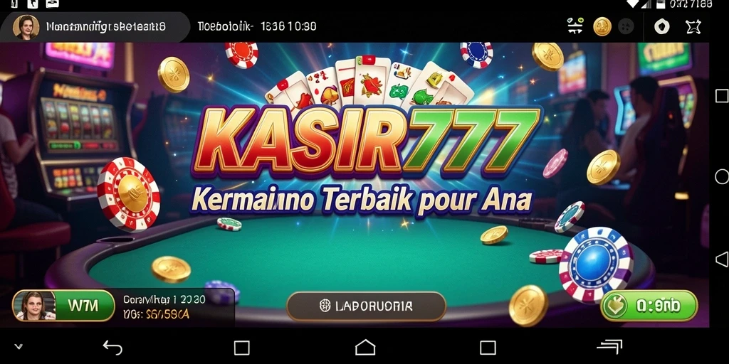 Screenshot gameplay KASIR777 menampilkan suasana Kasino yang seru dan interaktif.