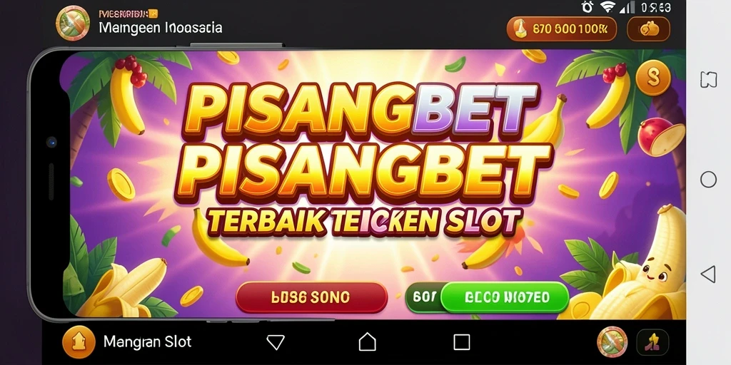 Tampilan gameplay PISANGBET dengan efek visual Slot yang menarik.