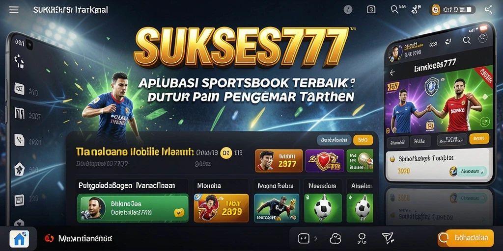 Tampilan gameplay menarik dari aplikasi Sportsbook SUKSES777.